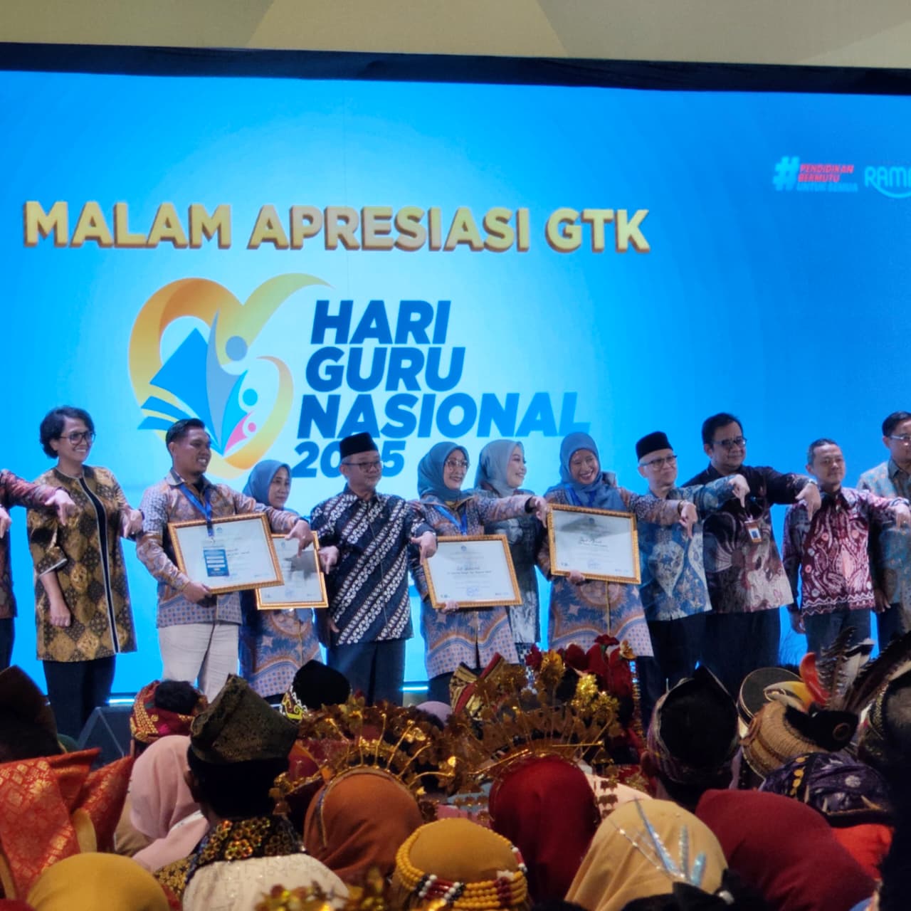 Guru Pamong PPG Raih Penghargaan GTK Transformatif pada Perayaan Hari Guru Nasional Tahun 2025