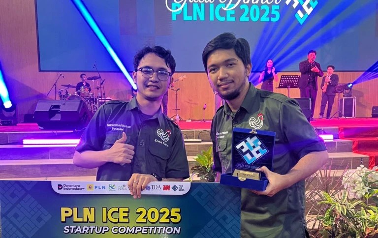 Startup Zona Farm UGM Juara 1  PLN ICE Startup Competition 2025