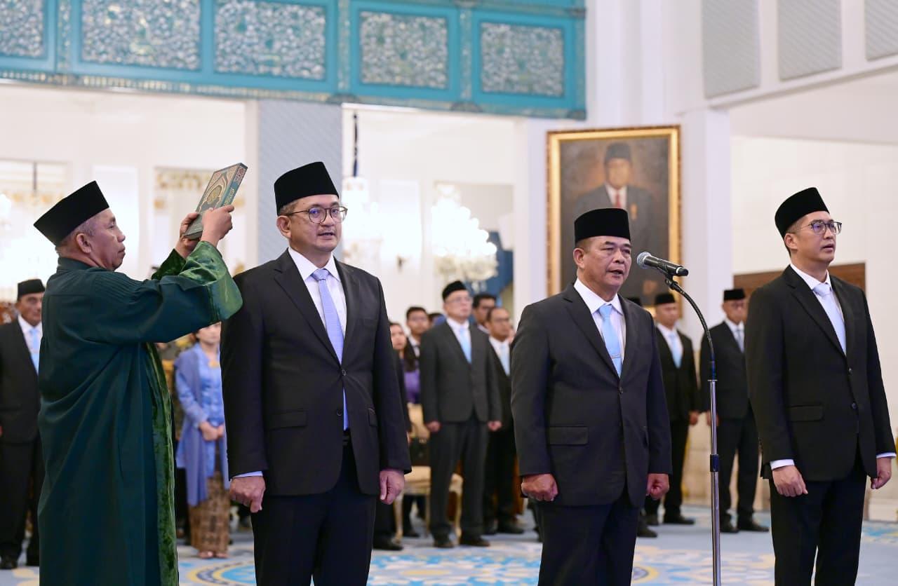 Enam Duta Besar Dilantik Presiden Prabowo Subianto di Istana Negara