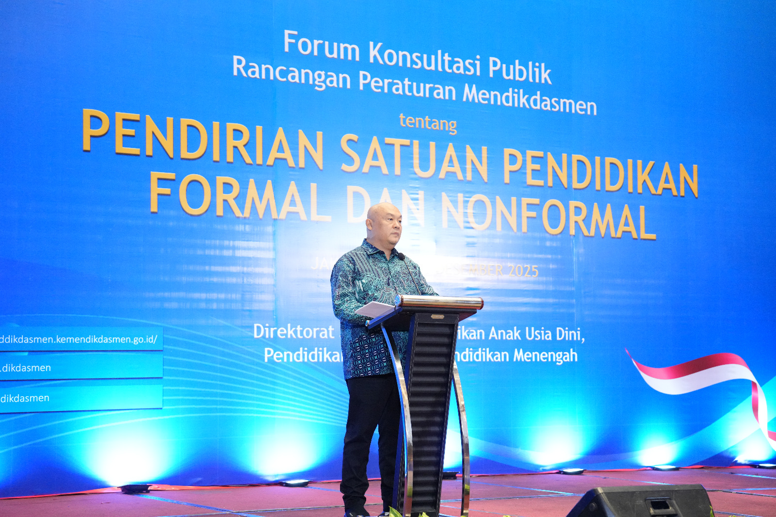 Ditjen PAUD Dasmen Gelar Forum Konsultasi Publik Rancangan Aturan Pendirian Satuan Pendidikan