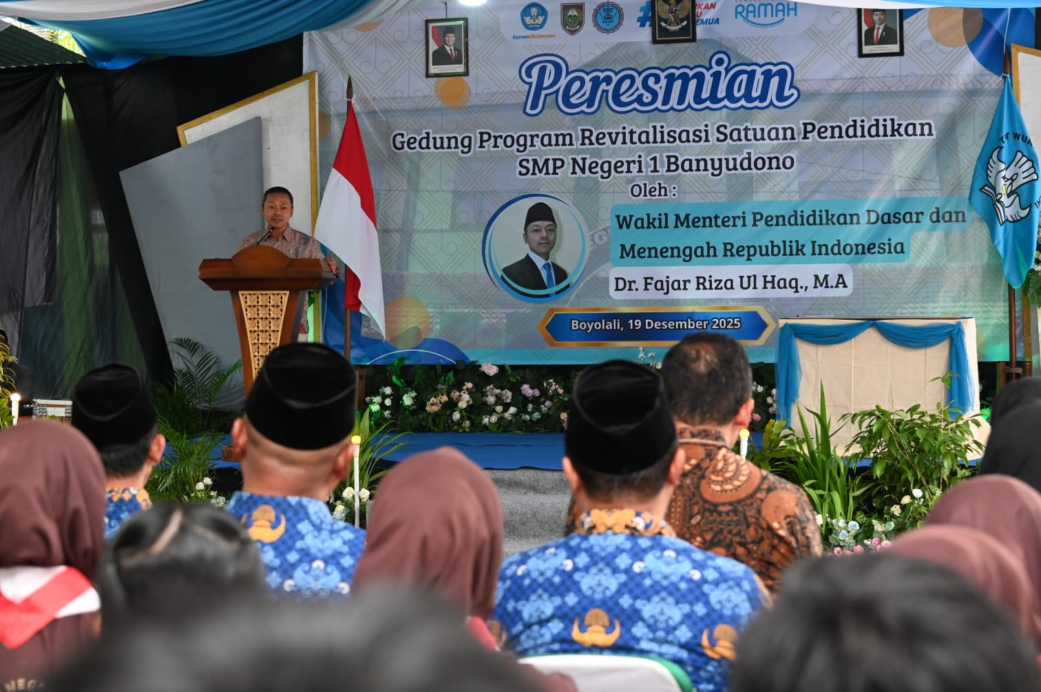 Revitalisasi SMPN 1 Banyudono Bayolali Jadi Praktik Baik  Perkuat Mutu Pendidikan dan Karakter Anak