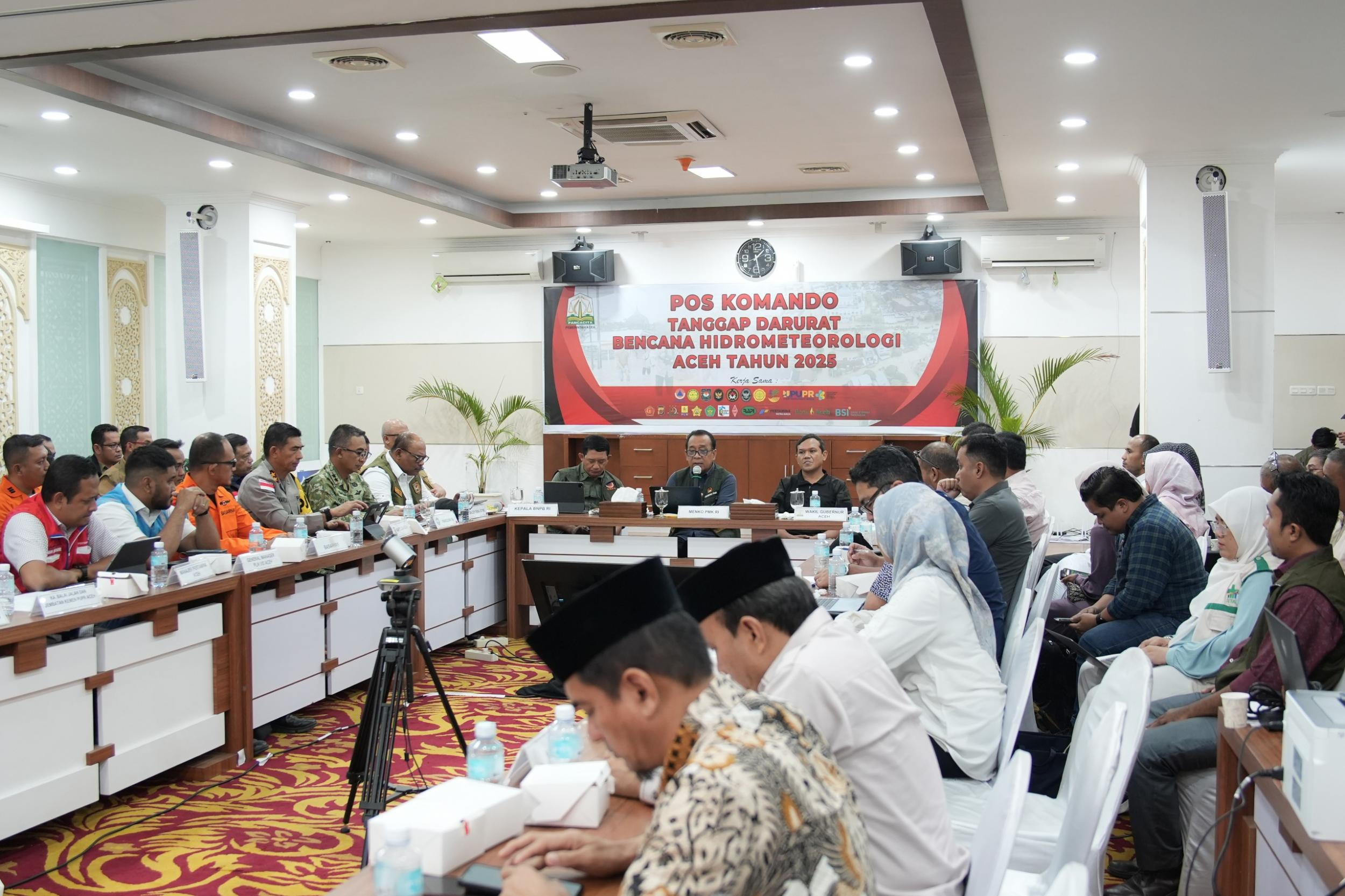 Baru 12 dari 53 Kab/Kota di Tiga Provinsi Sumatera Terdampak Bencana  Masuki Fase Pemulihan