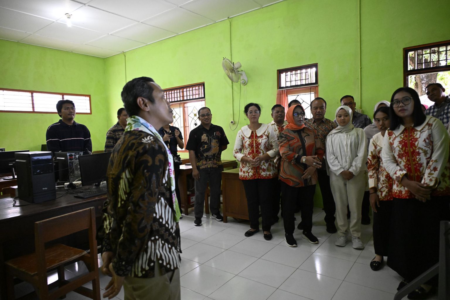 Wamen Fajar Tinjau Pemanfaatan IFP di Kabupaten Blora