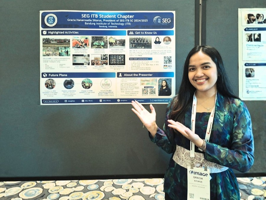Mahasiswi Geofisika ITB Gracia Sitorus Raih Prestasi di Forum Kepemimpinan Geosains Internasional Houston