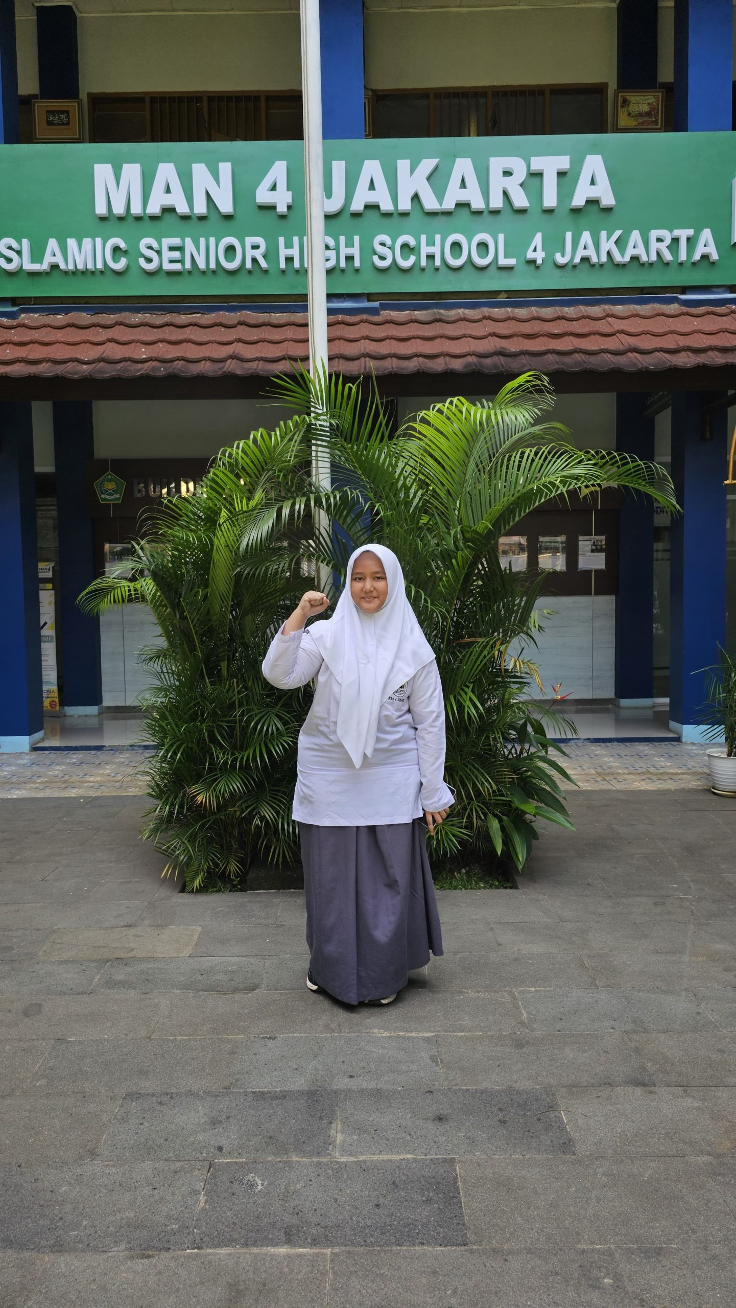 Maisa Ashfahani Irfana MAN 4 Jakarta Selatan Duta SejutaCita Future Leaders ke China