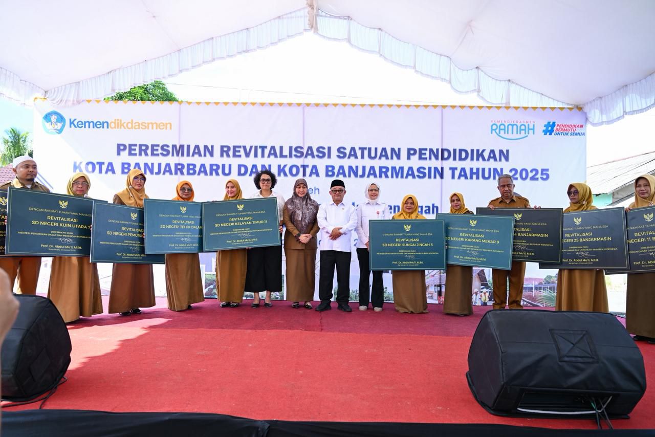 Provinsi Kalimantan Selatan Tahun 2025 Mendapat Rp. 232 Milyar Bantuan Revitalisasi Sekolah