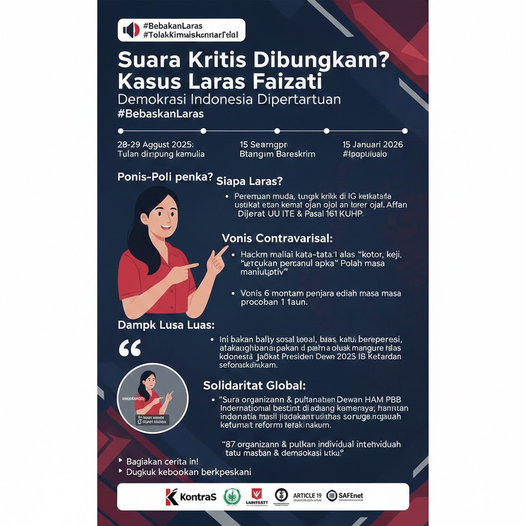 Hukum di Persimpangan: Menimbang Keadilan bagi Suara Kritis Anak Muda