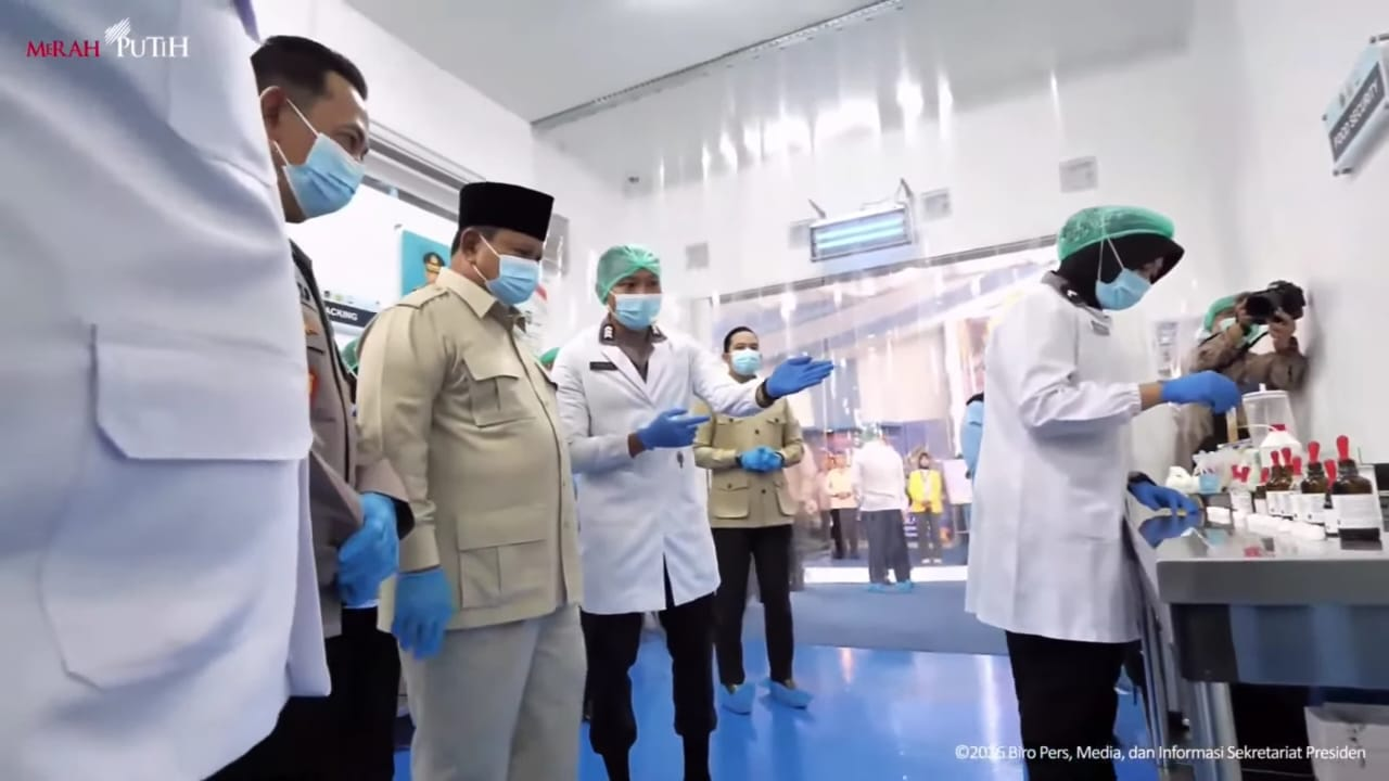 Presiden Resmikan 1.179 SPPG Polri dan 18 Gudang Ketahanan