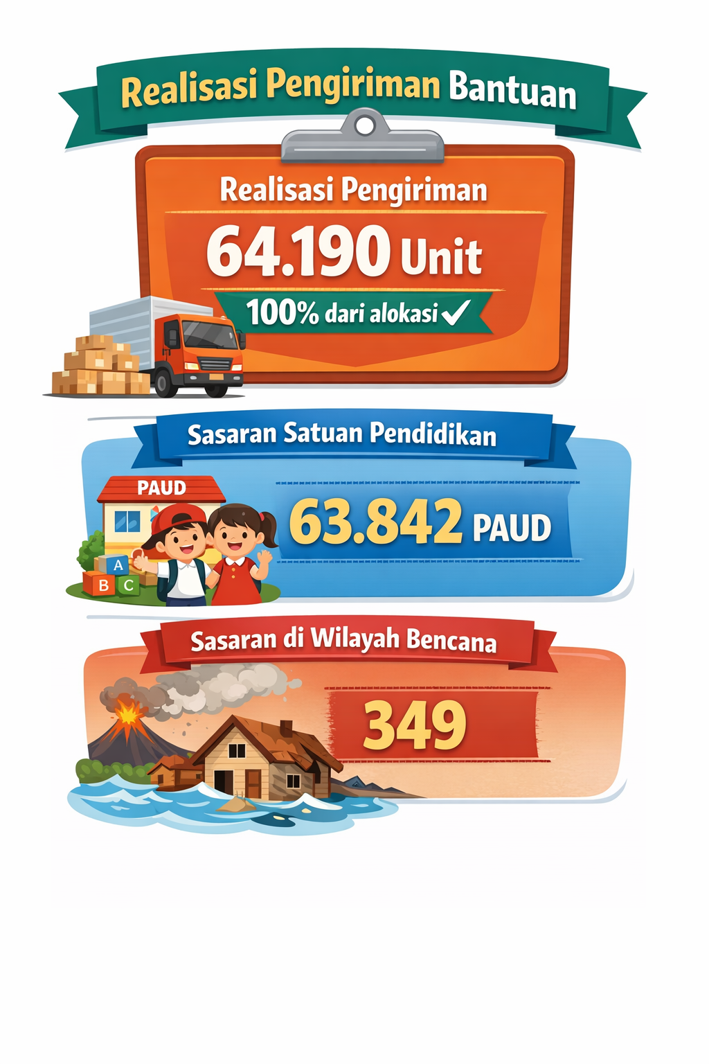 Digitalisasi PAUD Jangkau 64.190 Sekolah di Indonesia, Distribusi Bantuan PID 100% Tersalurkan