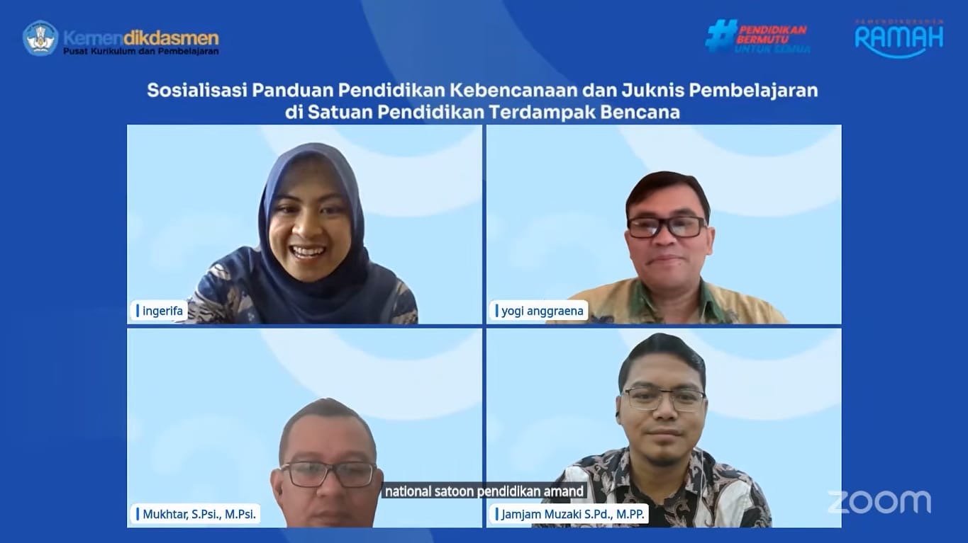 Panduan Pendidikan Kebencanaan dan Juknis Pembelajaran di Satpen Terdampak Bencana