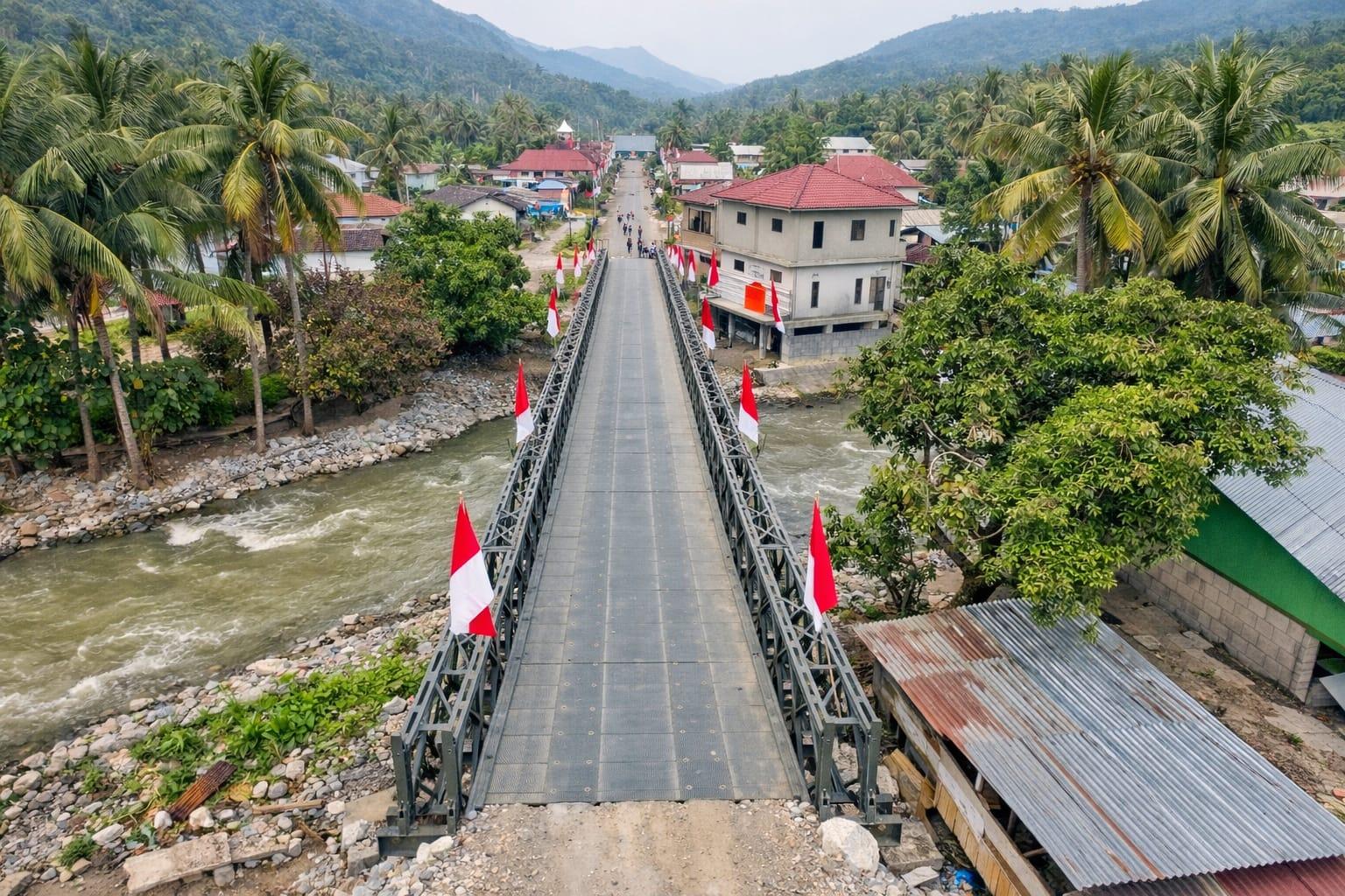 218 Jembatan Penghubung Antar Kabupaten/Kota Diresmikan Serentak