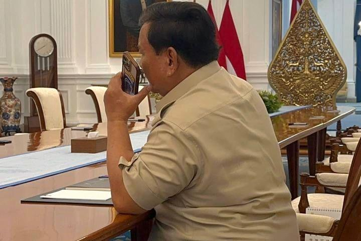 Presiden Prabowo Telepon Presiden Palestina, Sampaikan Ucapan Idulfitri dan Perkuat Solidaritas