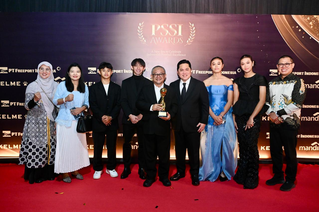 Program GSI Kemendikdasmen Raih Penghargaan PSSI Award Bidang Program Pengembangan Sepak Bola