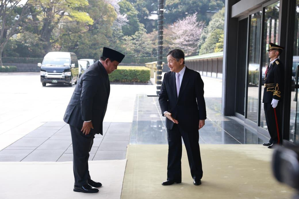 Presiden Prabowo dan Kaisar Naruhito Pererat Persahabatan Indonesia-Jepang