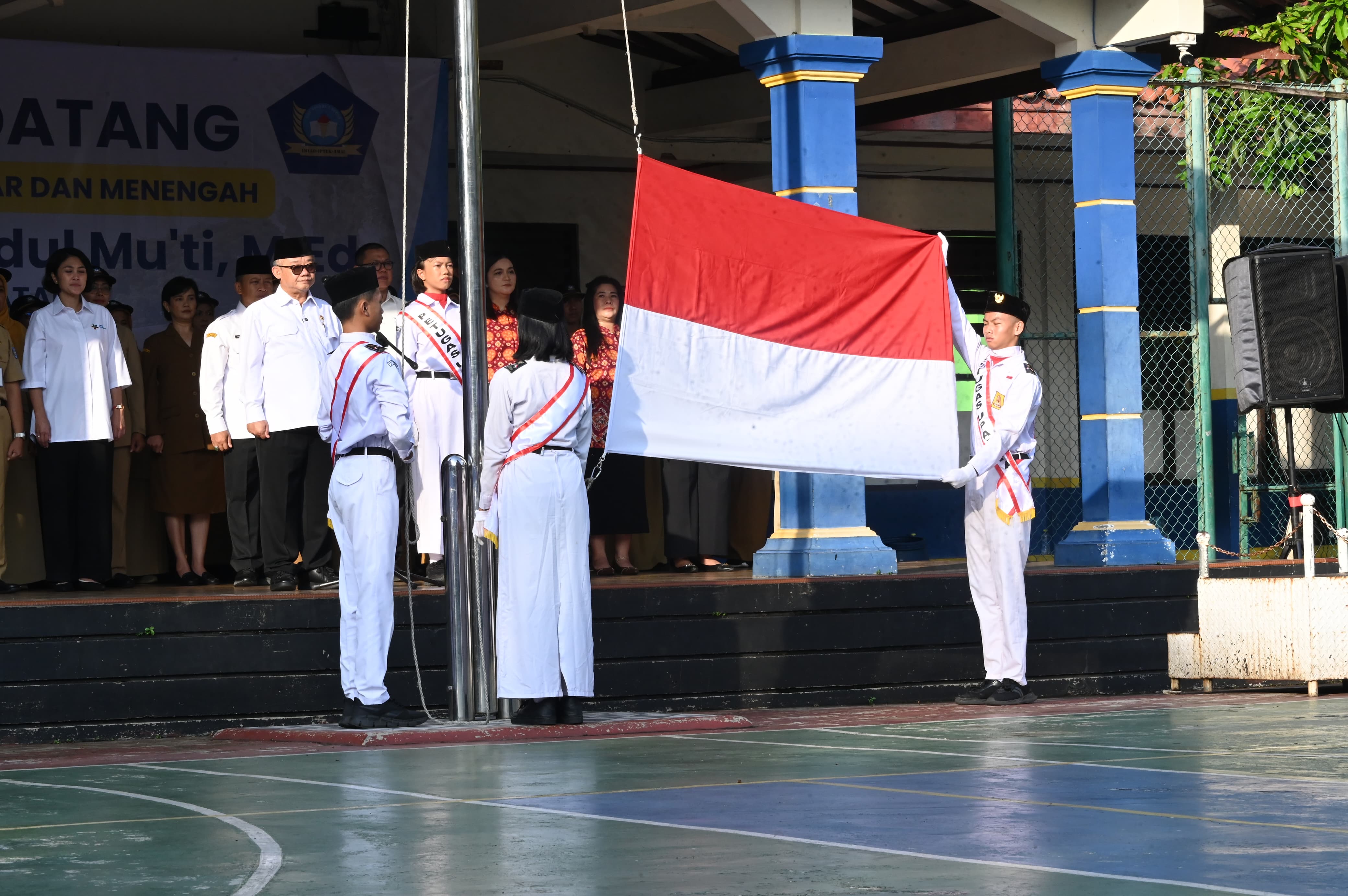 Dorong Implementasi SEB Pelaksanaan Upacara Bendera Kian Masif, Kemendikdasmen Gandeng K/L Terkait