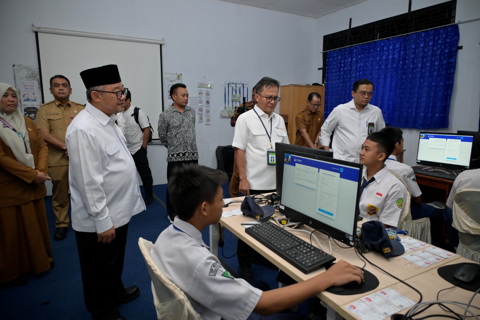 Pelaksanaan TKA Diawali Dengan Doa, Menjalani dengan Gembira