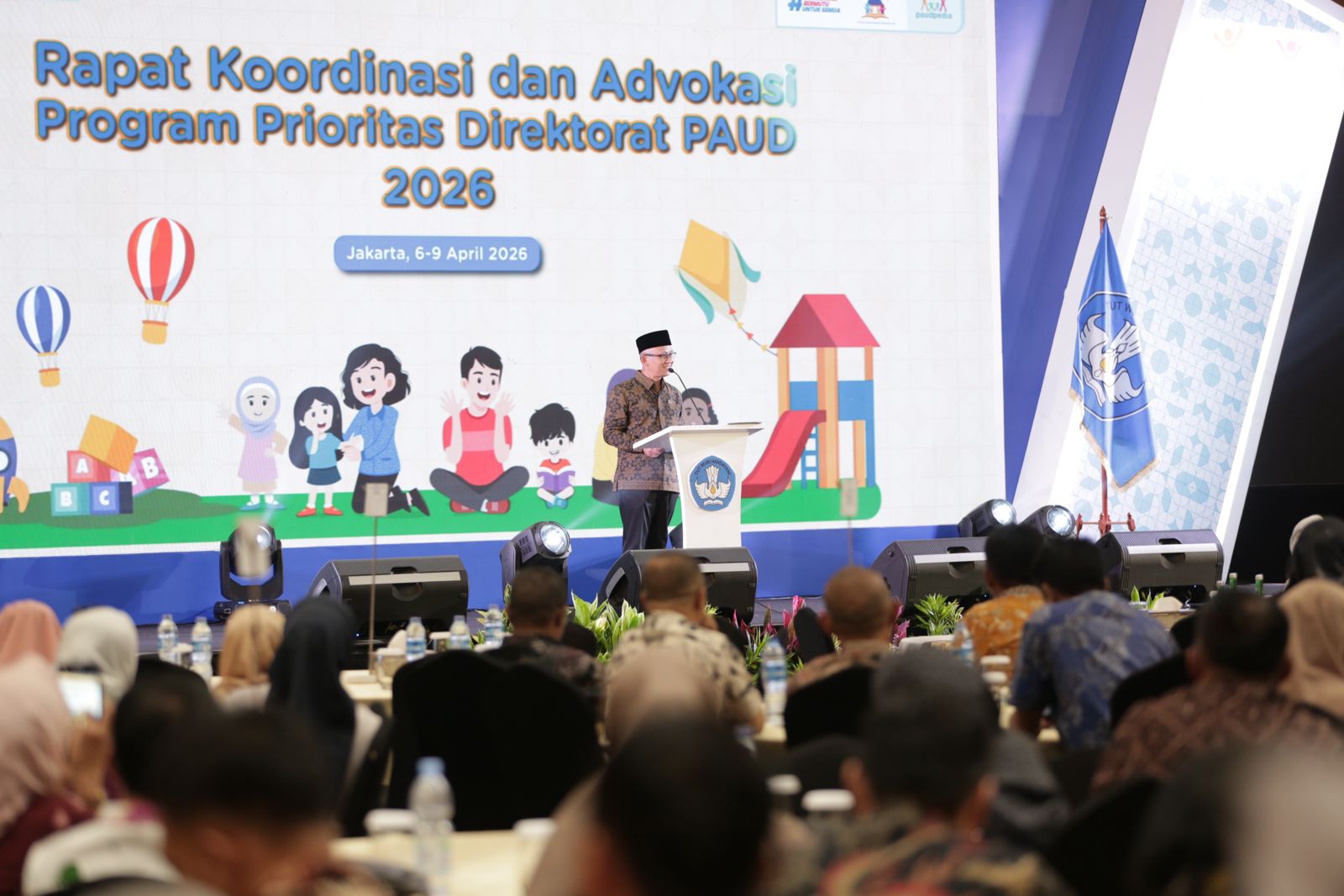 Rakor dan Advokasi  Program Prioritas Kemendikdasmen  Atip Latipulhayat: “Sinergi Pusat-Daerah Kunci Wujudkan PAUD Berkualitas”