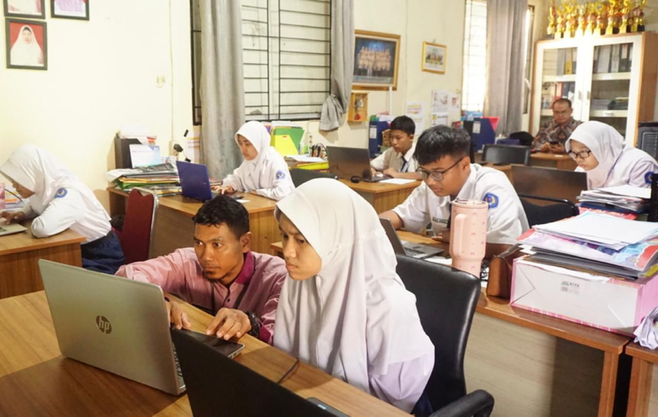 Pelaksanaan TKA Untuk Siswa Penyandang Disablitas Berlajan Lancar