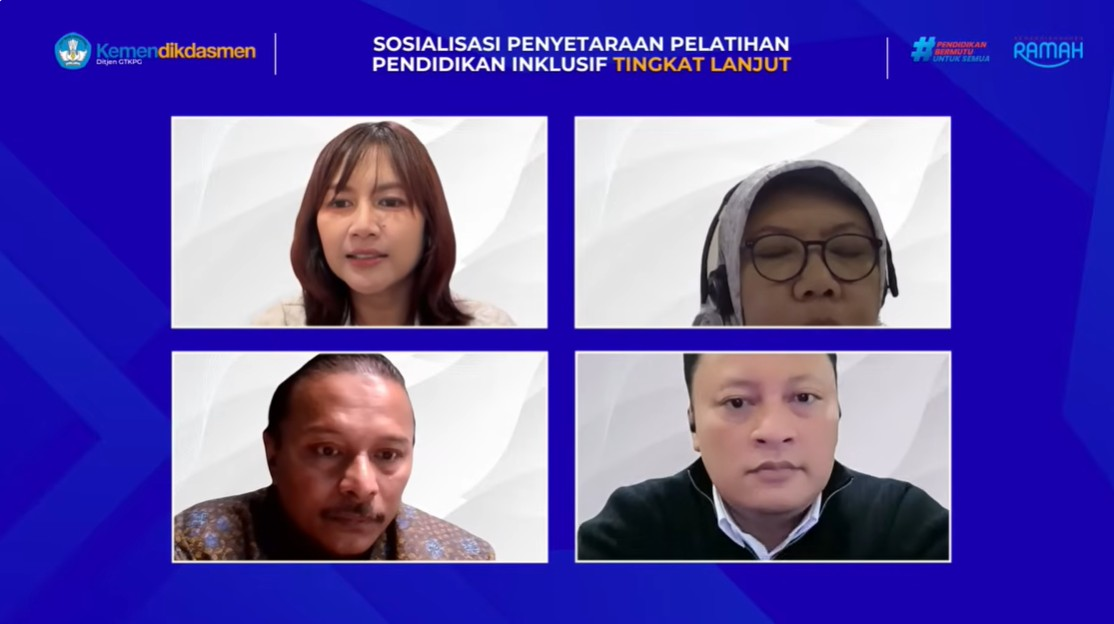Kemendikdasmen Perpanjang Pendaftaran Penyetaraan Pelatihan Pendidikan Inklusif Tingkat Lanjut hingga 25 April 2026