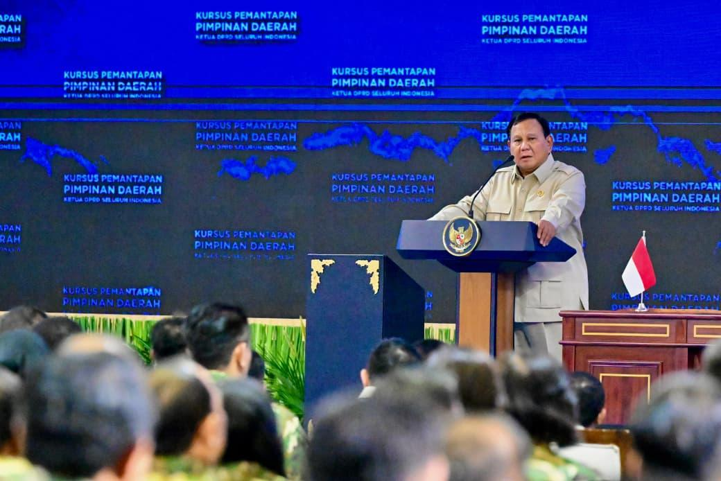 Presiden Sampaikan Arahan Dalam Retret Ketua DPRD Seluruh Indonesia di AKMIL Magelang