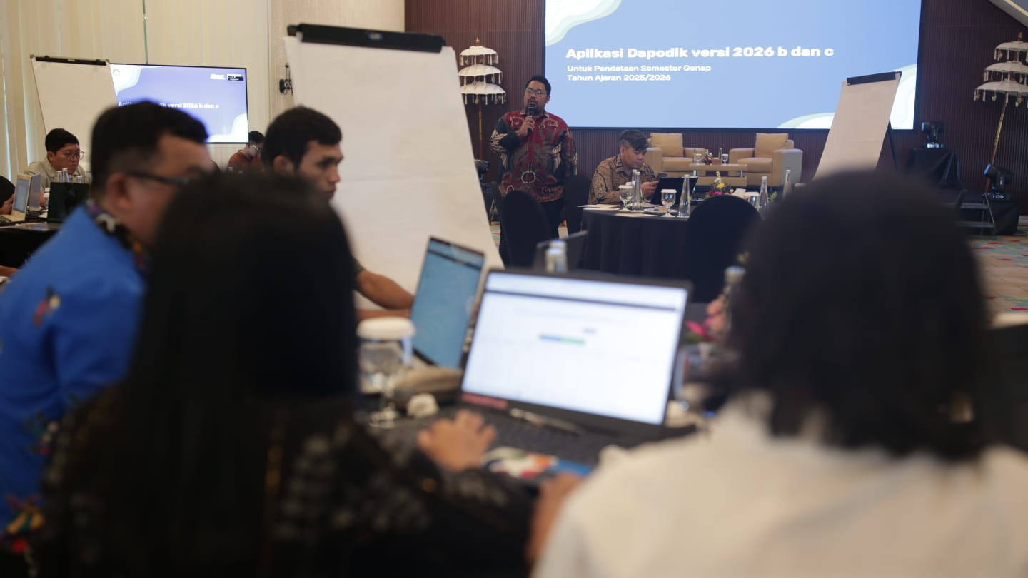 Perbaiki Kualitas Data Satuan Pendidikan, Kemendikdasmen Gelar Bimbingan Teknis Dapodik Secara Nasional