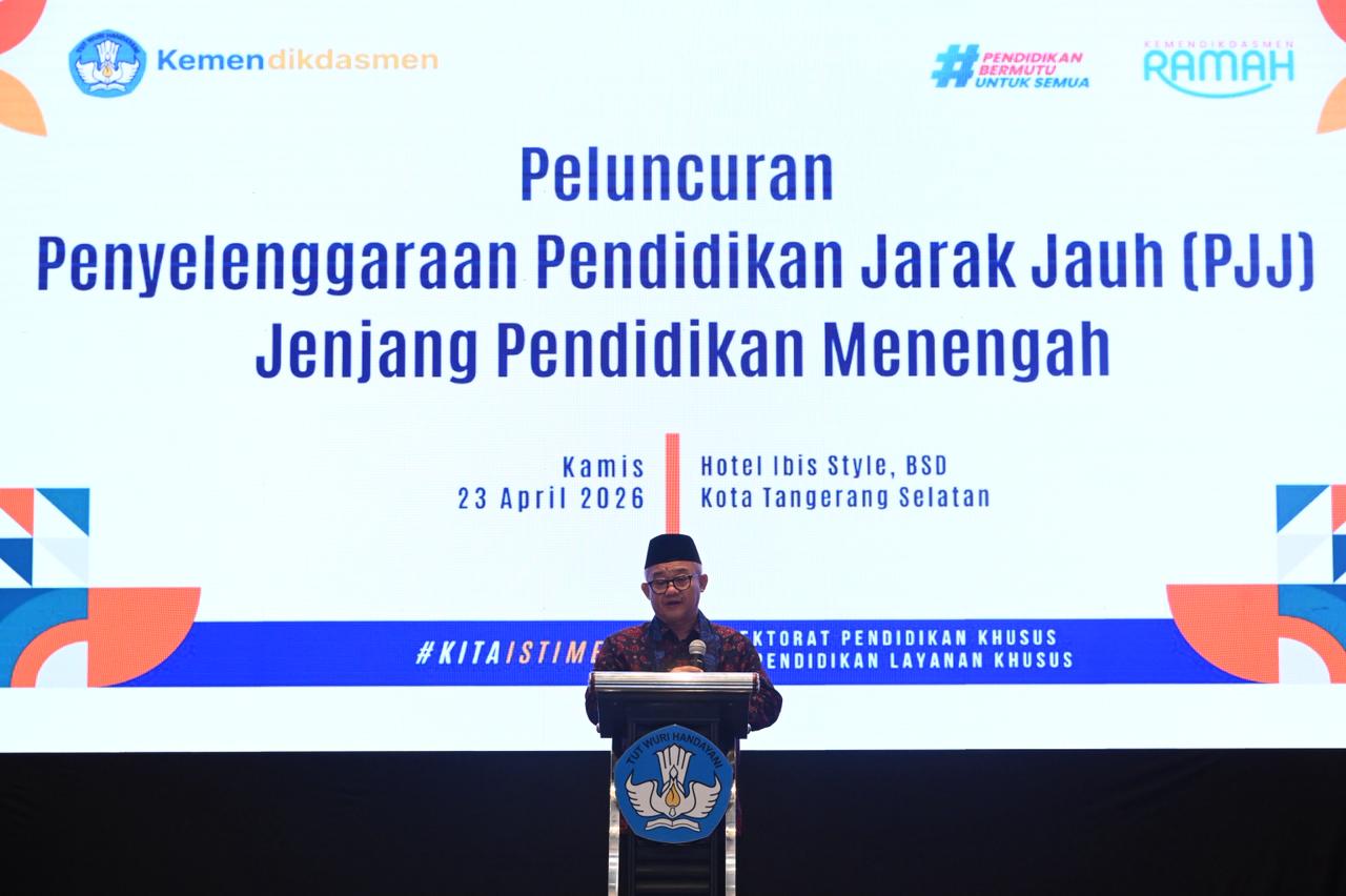Pendidikan Jarak Jauh Jenjang Sekolah Menengah Bawa Harapan Baru Tekan Angka Anak Tidak Sekolah
