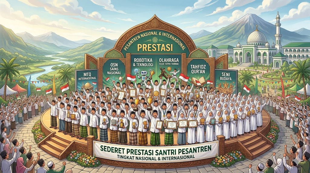Sejumlah Prestasi Santri di Ajang Internasional Mendapat Apresiasi Pemerintah