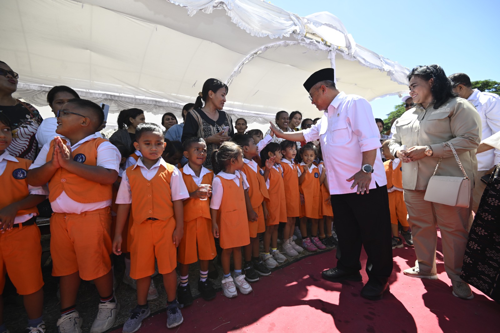 Mendikdasmen Groundbreaking TK Kristen Kota Kupang