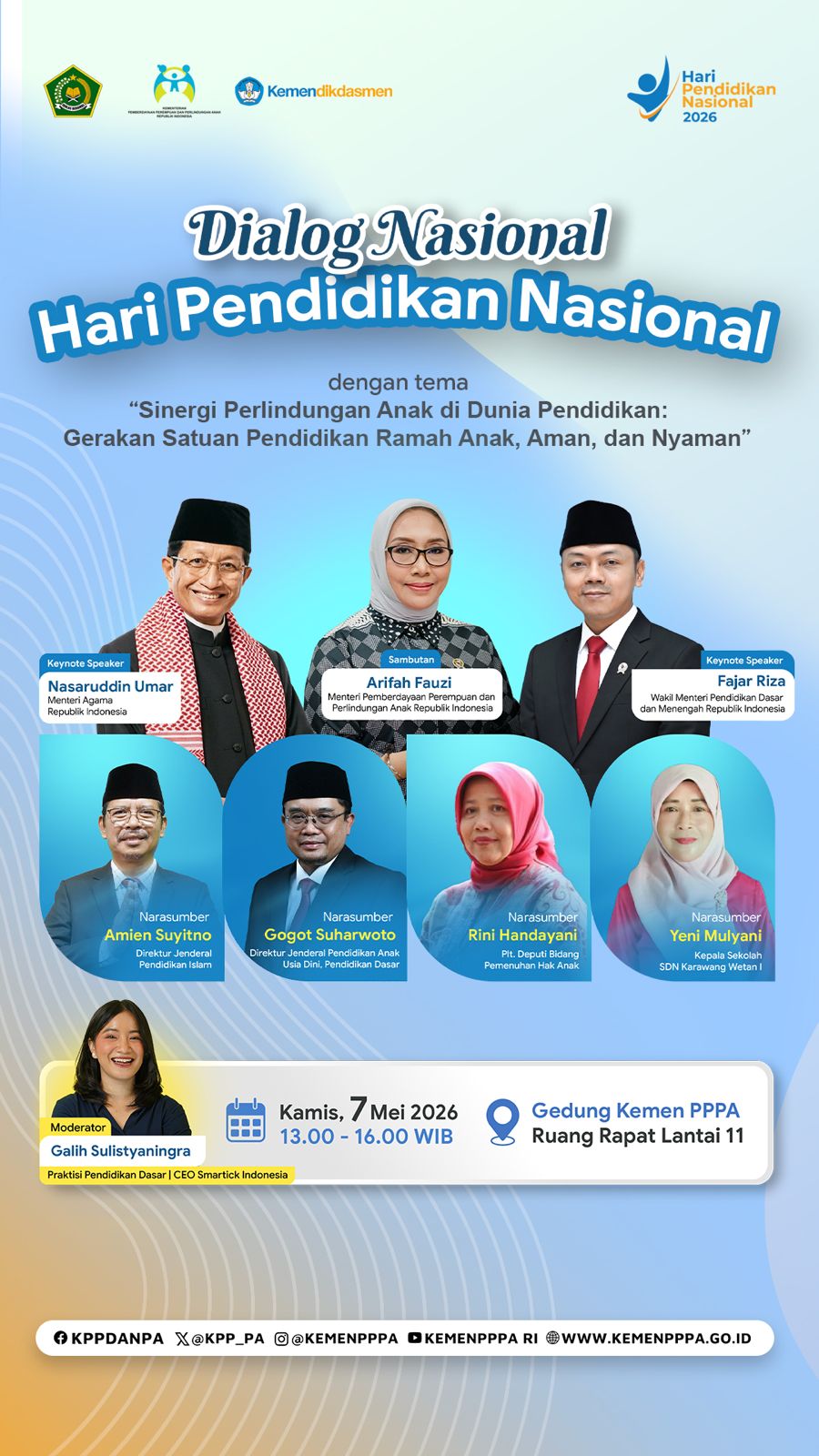 Sinergi Lintas Sektor  Mewujudkan Satuan Pendidikan Rumah Kedua yang Aman, Nyaman dan Penuh Cinta Bagi Anak
