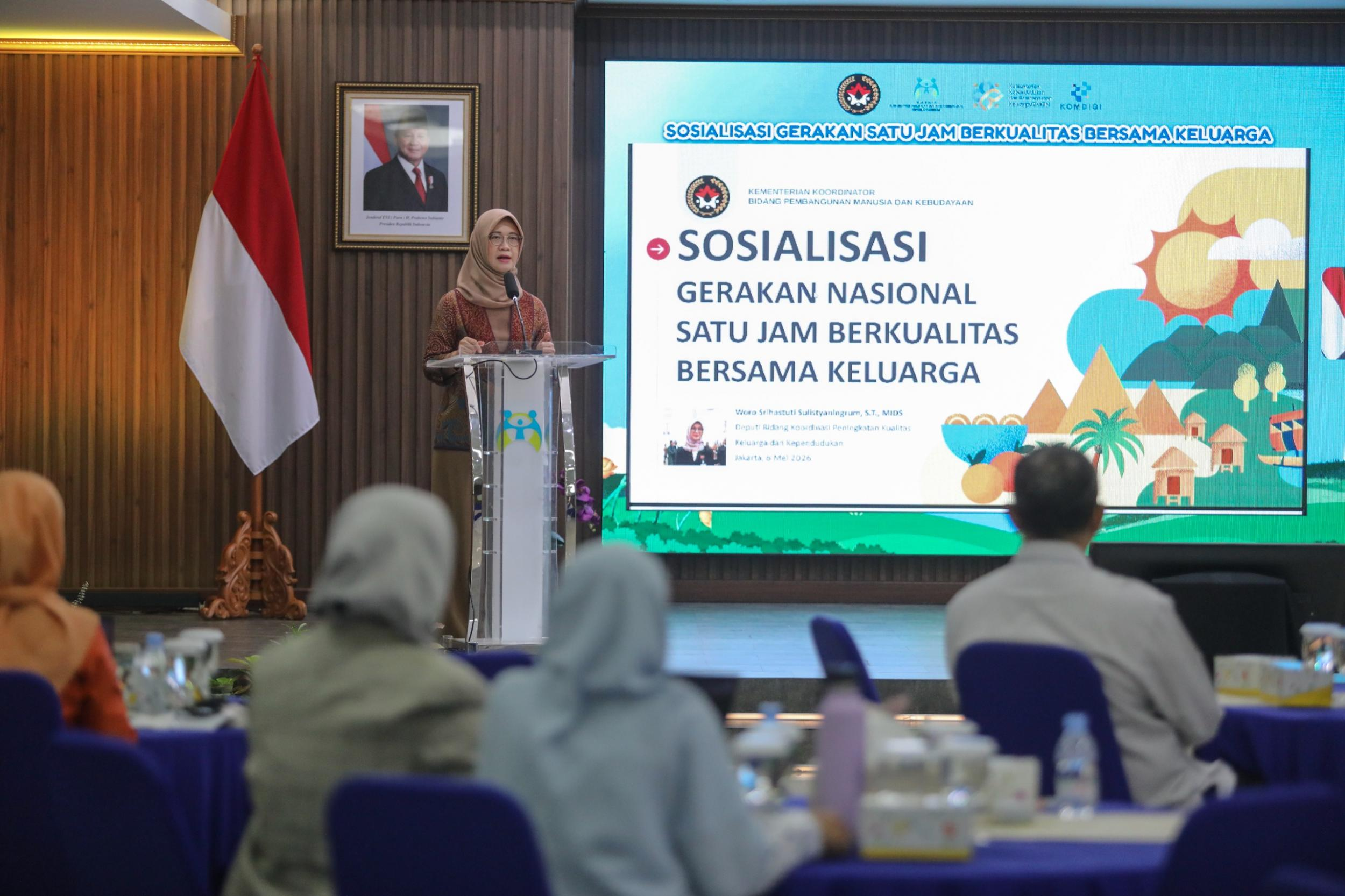 Sosialisasi Gerakan Nasional SatuJamKu untuk Kembalikan Peran Keluarga di Era Digital