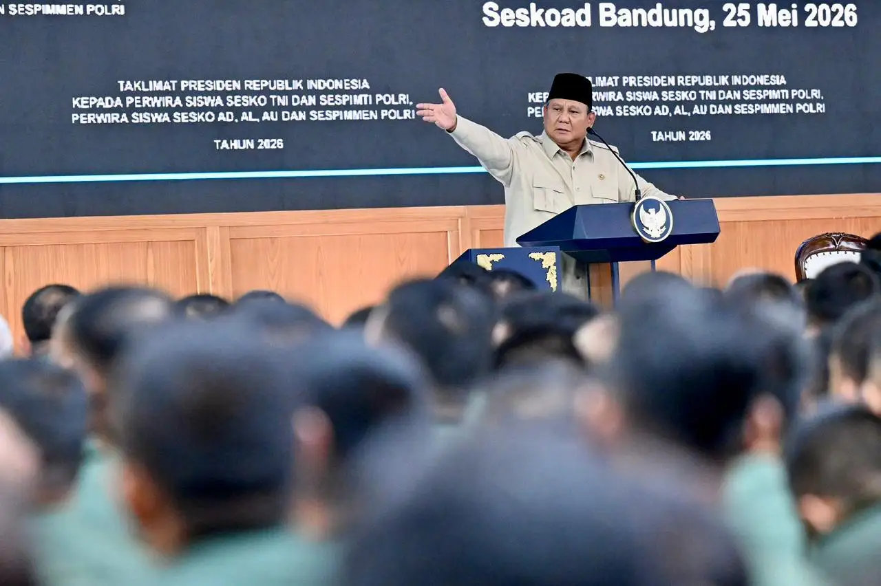 1.095 Siswa TNI dan Polri Mendapat Motivasi Patriotisme Dari Presiden