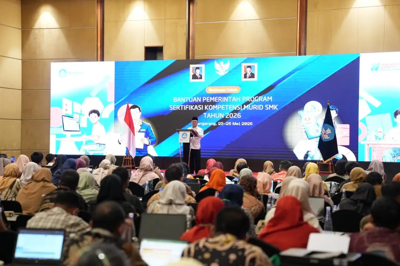 394 SMK Terima Bantuan Sertifikasi Kompetensi Murid dari Kemendikdasmen