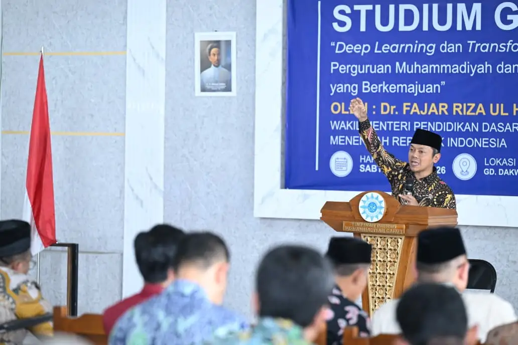 Wamendikdasmen Fajar Riza Ul Haq: Deep Learning Bukan Kurikulum, Jadikan Guru Arsitek Pembelajaran