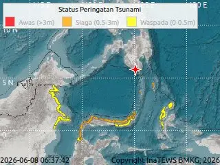 Gempa Bumi Guncang Laut Mindanao Momentum Tingkatkan Kesiapsiagaan