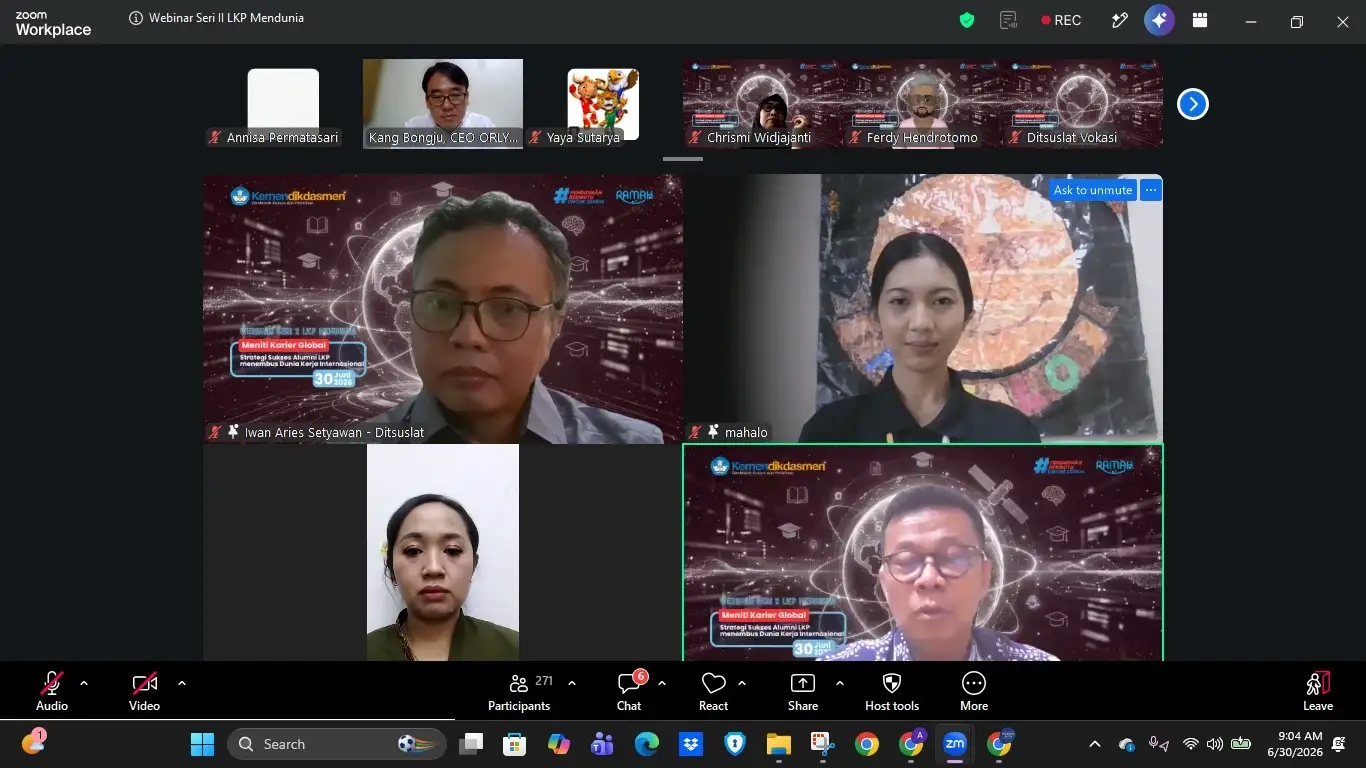 Lulusan LKP Siap Menembus Dunia Kerja Internasional melalui Penguatan Kompetensi & Kemitraan Global