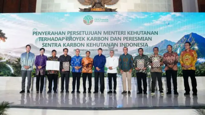 Indonesia Forestry Carbon Hub Diluncurkan: Era Baru Perdagangan Karbon Transparan dan Berintegritas Dimulai