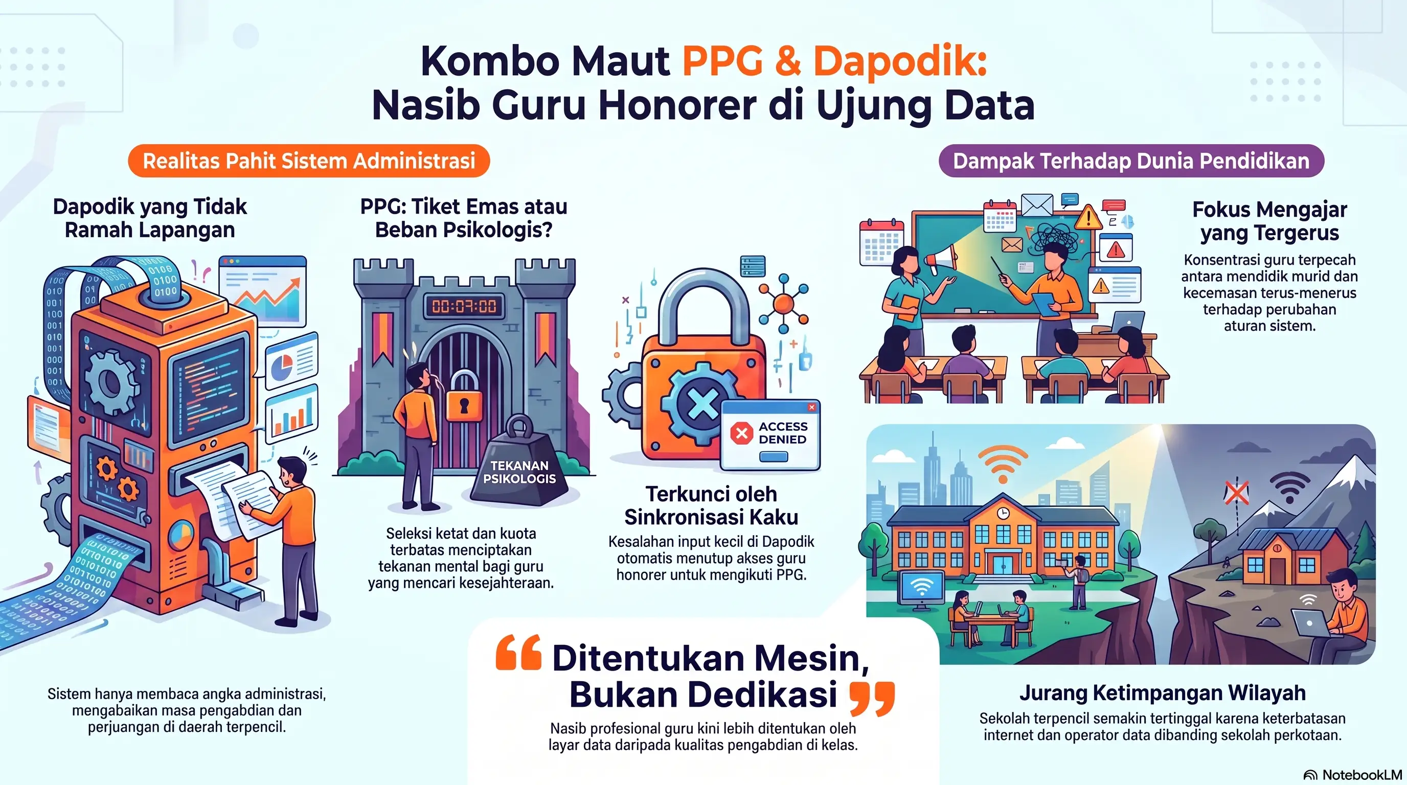 PPG dan Dapodik: Ketika Guru Honorer Diadili oleh Data