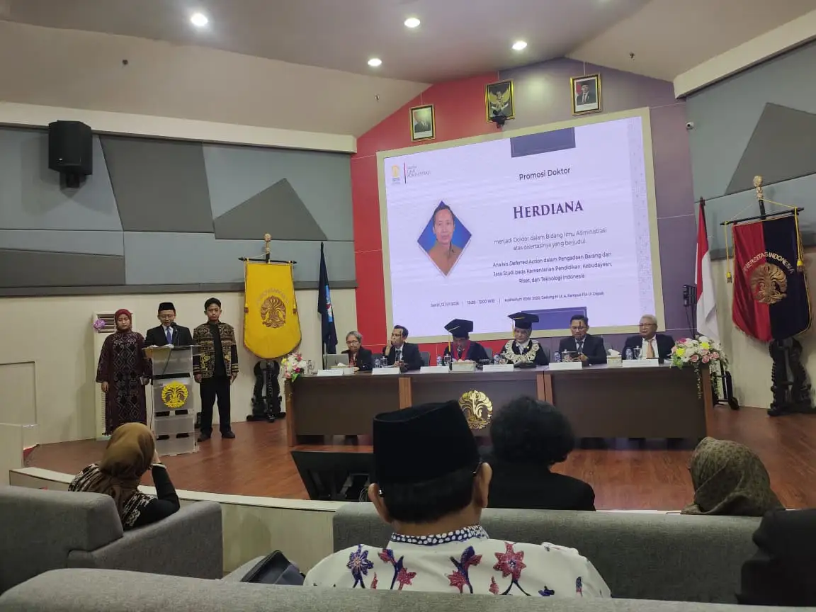 Kaji Deferred Action di Kemendikdasmen, Herdiana Resmi Sandang Gelar Doktor dari FIA