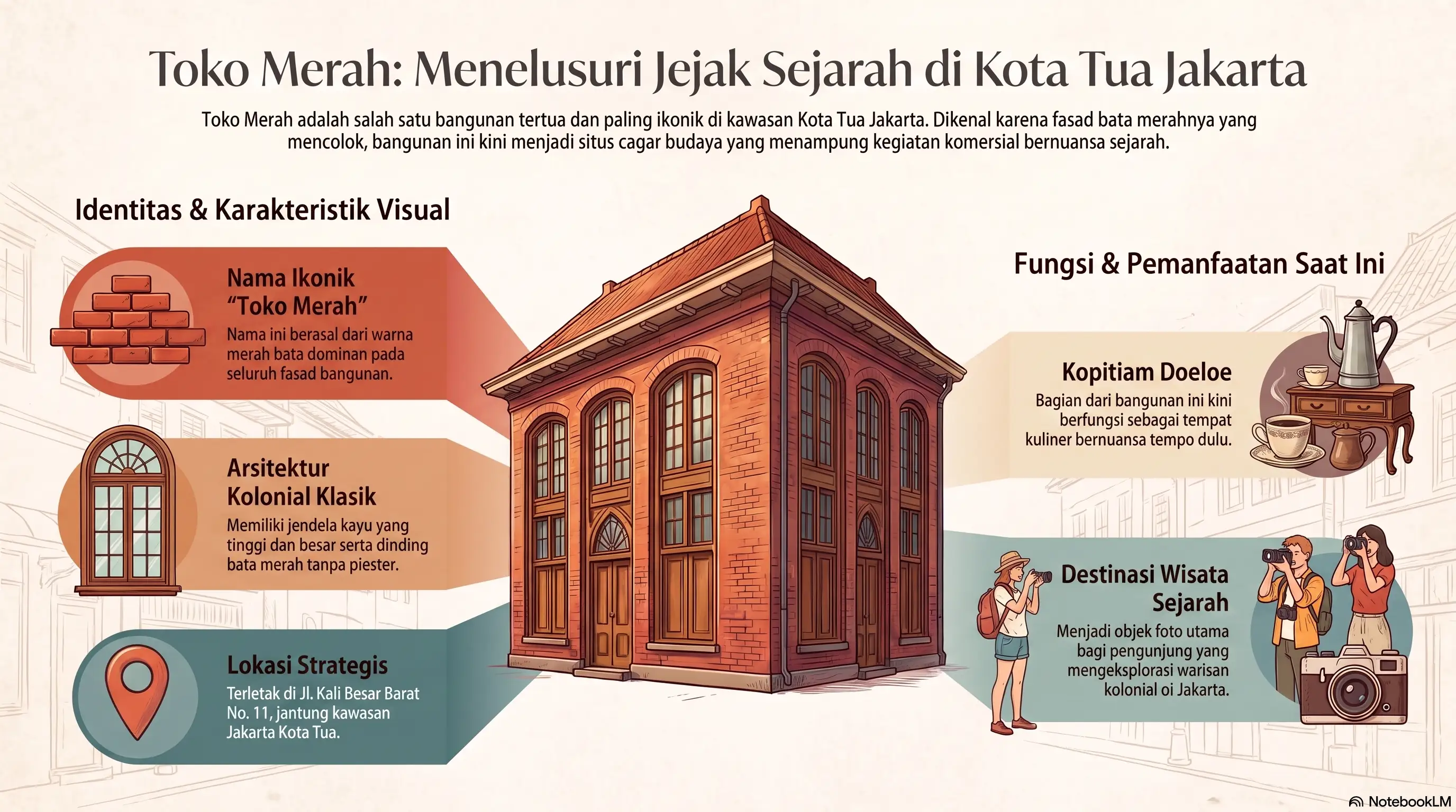 Toko Merah, Raksasa Bersejarah yang Masih "Tertidur" di Kota Tua Jakarta