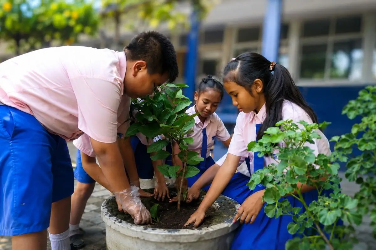 Belajar Sambil Menjaga Bumi, Strada Cilincing Terapkan Pendidikan Berbasis Laudato Si’