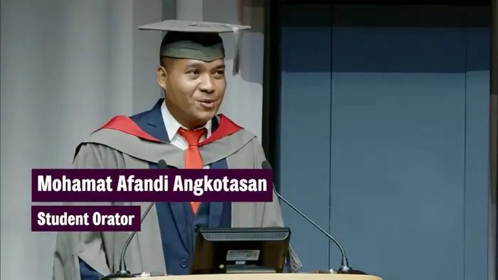 Bawa Petuah Maluku ke Inggris, Alumnus IPDN Jadi Orator Wisuda University of York