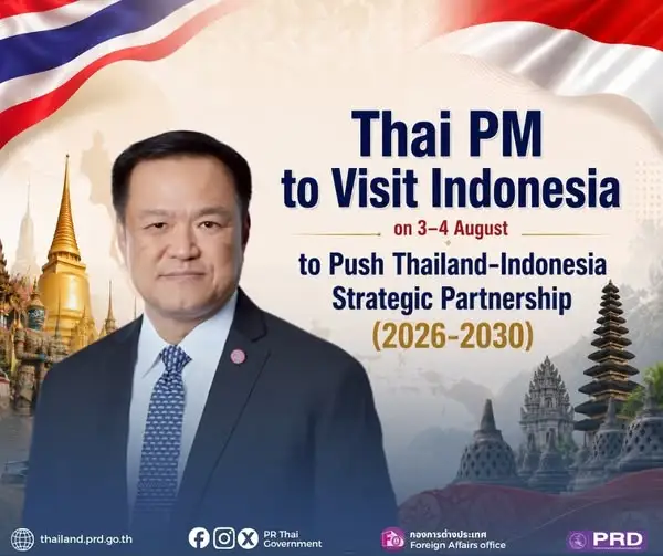 PM Thailand Anutin Charnvirakul Kunjungi Indonesia, Kerja sama dalam kerangka ASEAN dan visi kepemimpinan Thailand 2028.