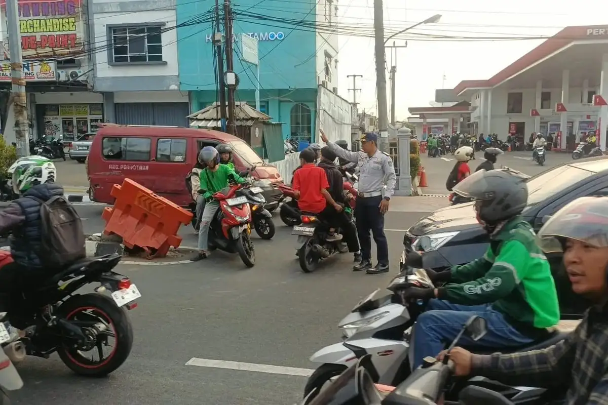 U-Turn Jalan Kartini Depok Ditutup, Arus Lalu Lintas dan Kemacetan Bergeser