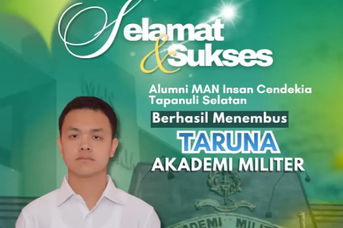 4 Kali Gagal Tak Bikin Fachry Menyerah, Alumni MAN IC Tapsel Akhirnya Lolos Akmil 2026