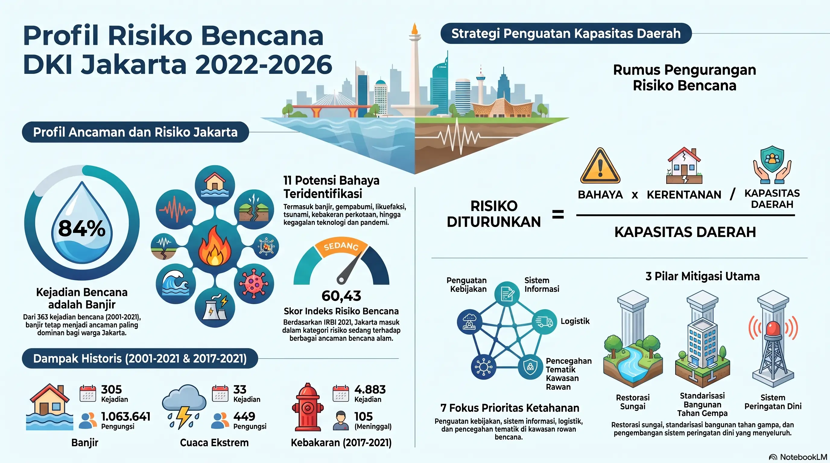 Jakarta Bersiap Hadapi Puncak El Niño, Hujan Buatan hingga APAR Disiapkan