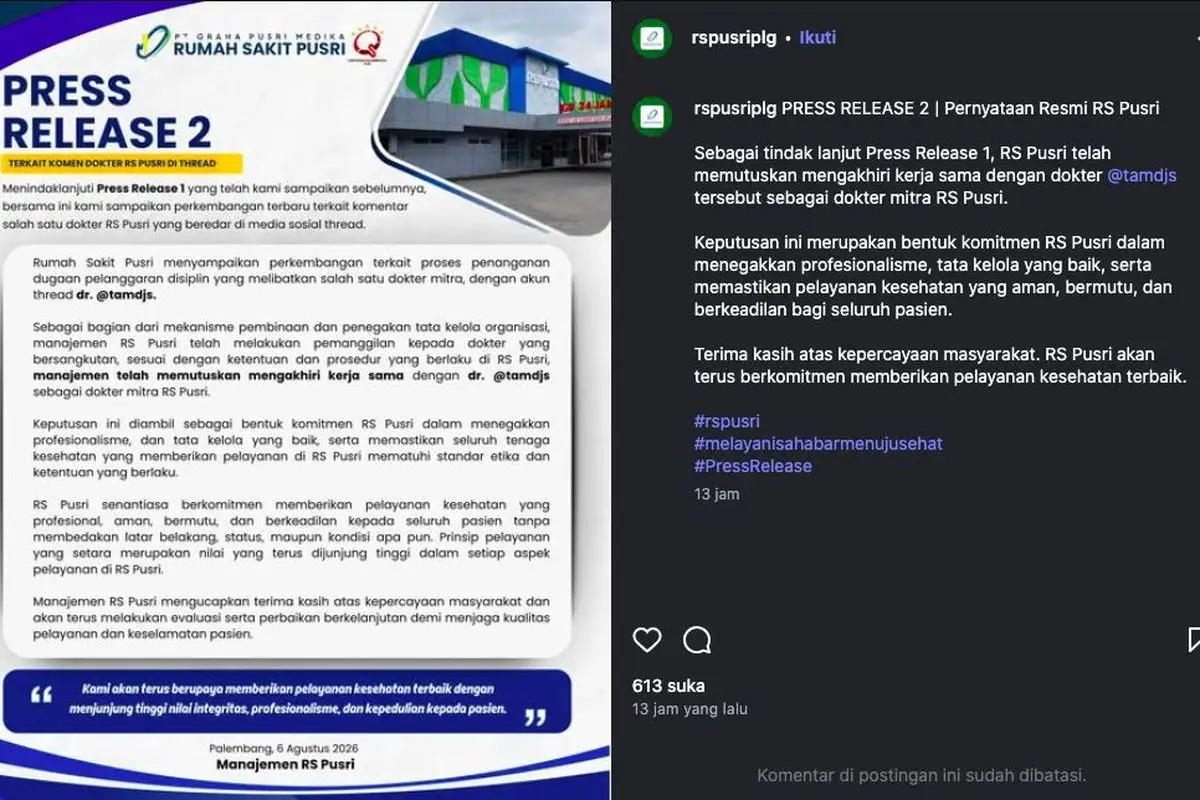 Komentar Dokter soal Pasien BPJS Berujung Putus Kerja Sama, Etika Nakes di Media Sosial Jadi Sorotan