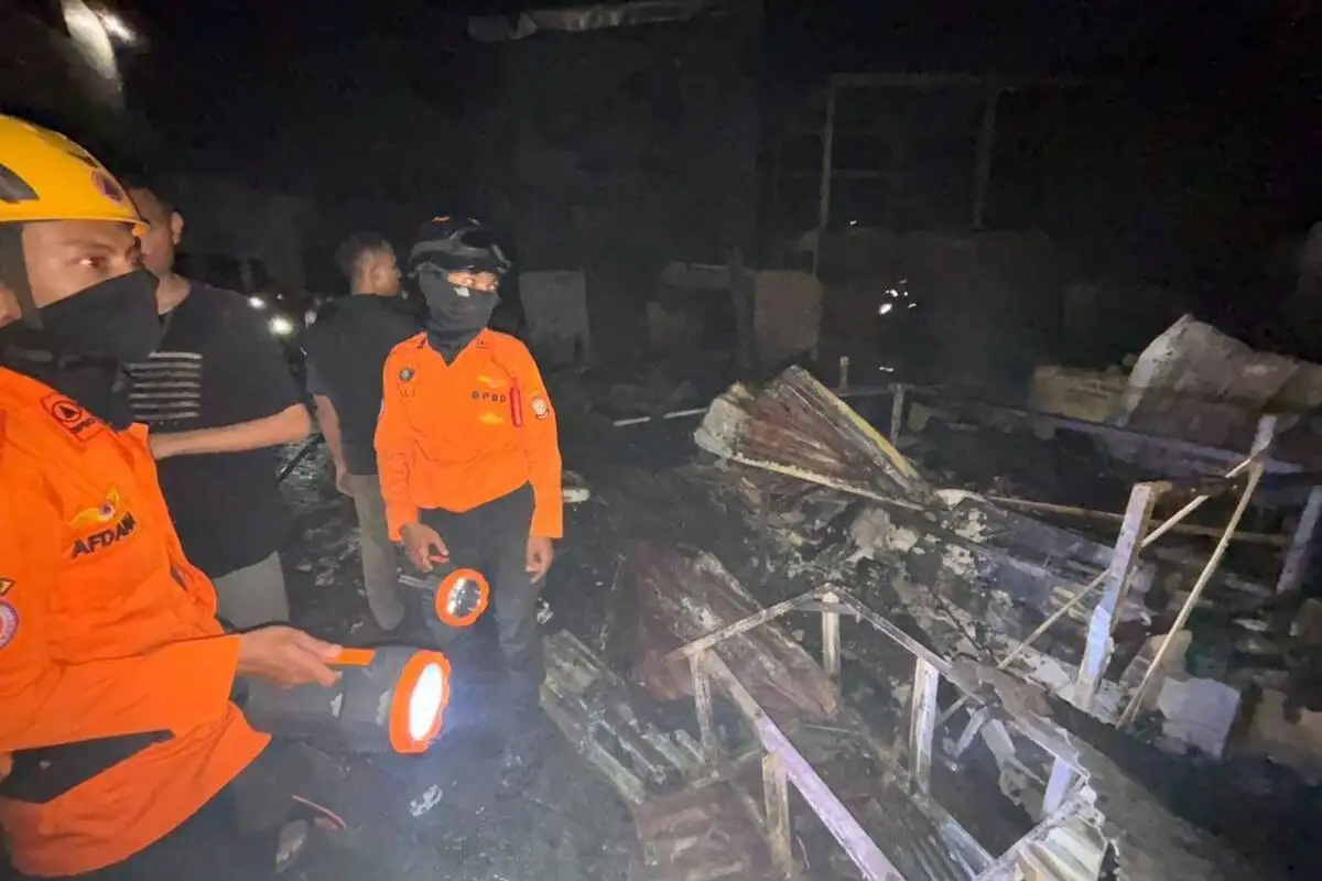 Kebakaran Bontoala Makassar, 37 Rumah Rusak dan 245 Warga Terdampak