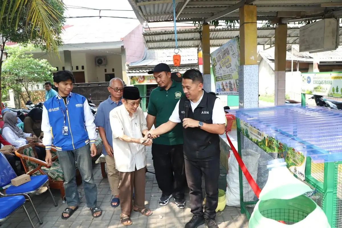 Keren! Warga Cibodas Tangerang Sulap Sampah Jadi Dana untuk Fasilitas Lingkungan