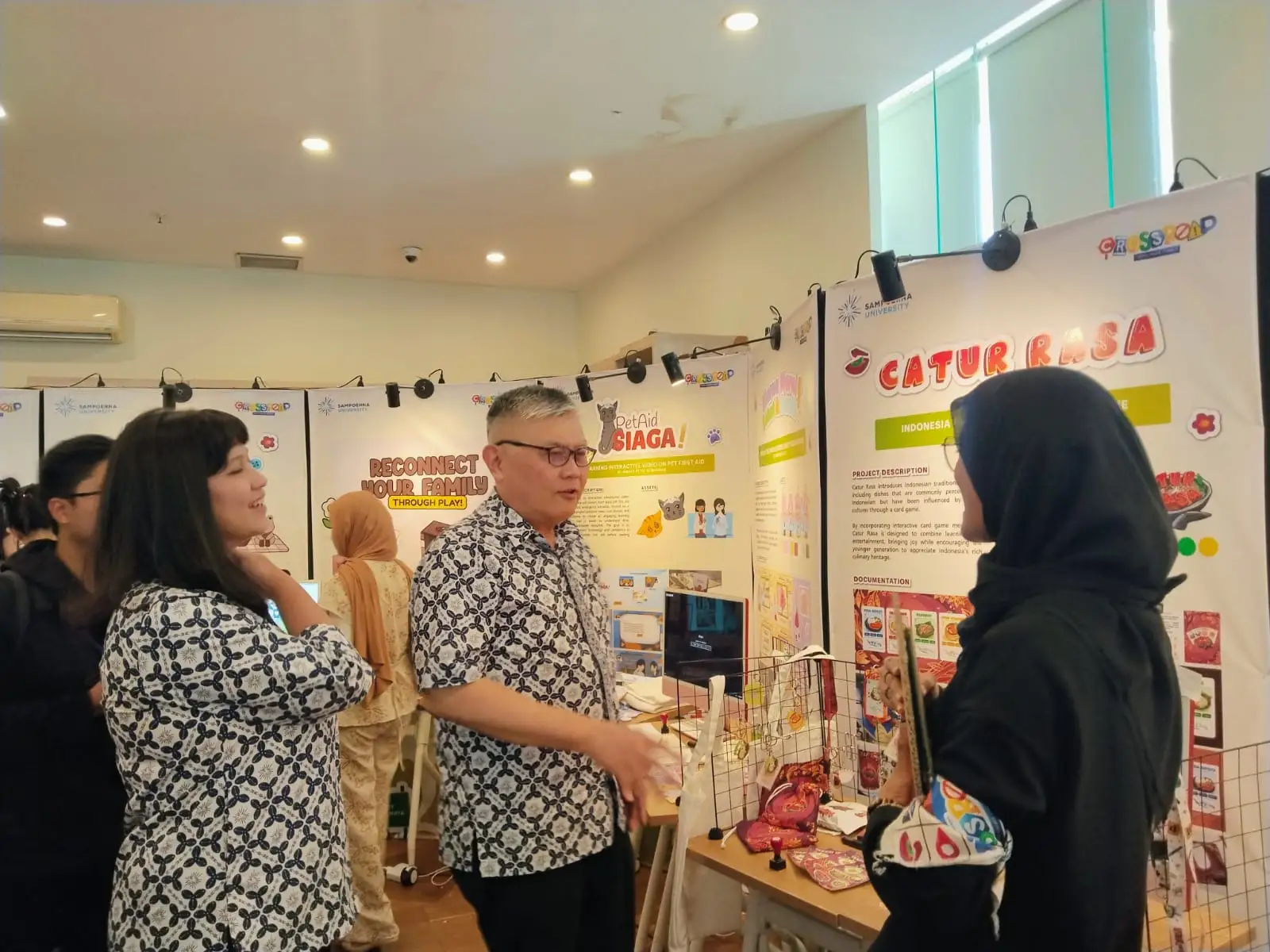 Sampoerna University Pamerkan 11 Proyek Desain Mahasiswa, Ada Game hingga AR