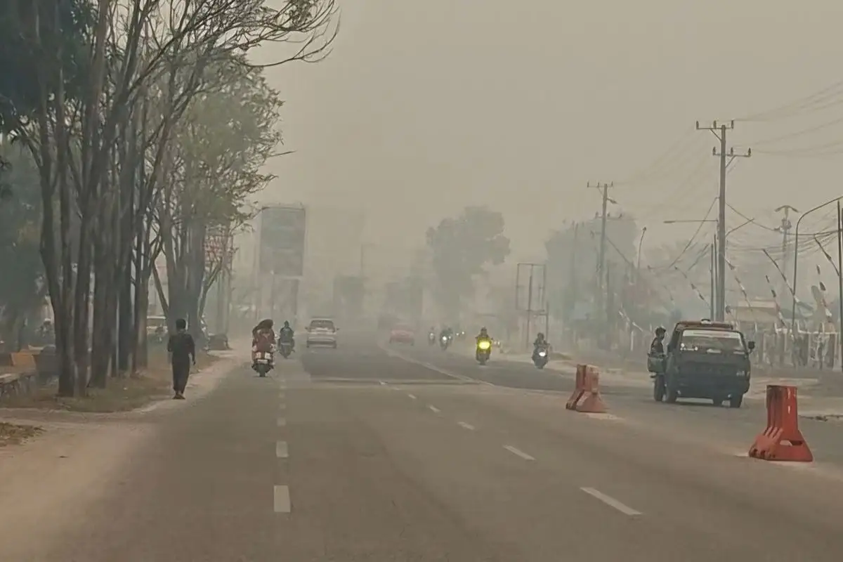 Kabut Asap Makin Mengancam, SMA dan SMK di Kalteng Mulai Terapkan PJJ